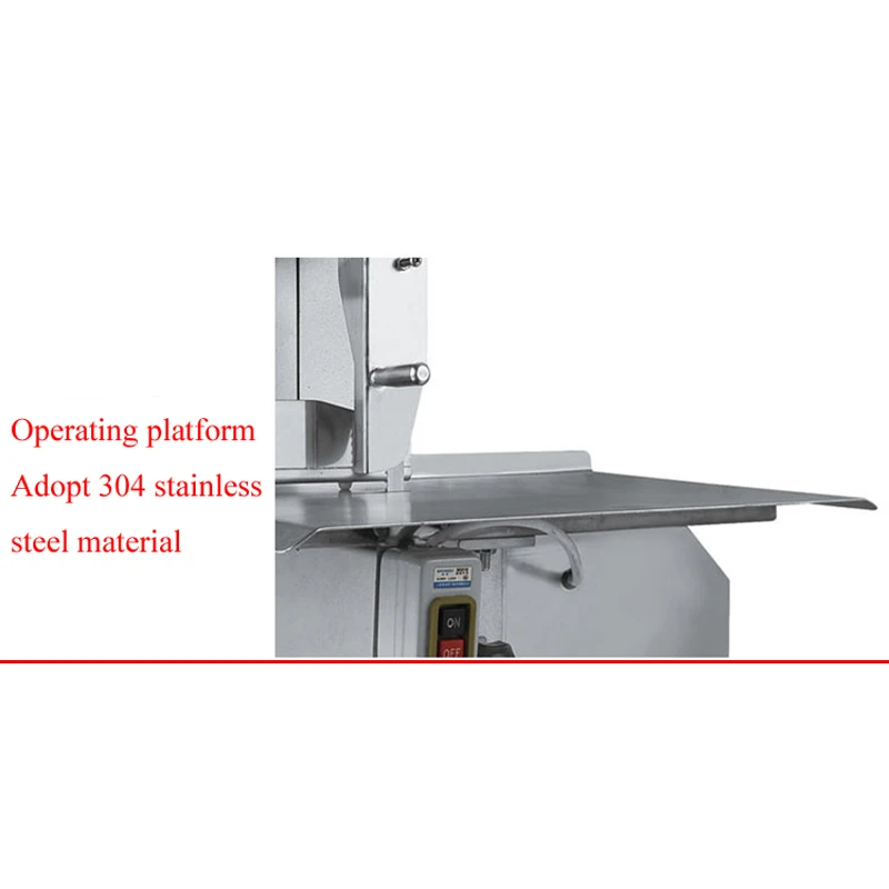 Bone Saw Machine Bone Cutter Desktop Bone Chopping Saw Frozen Meat Machine Fish Cutting Trotter Beef Short