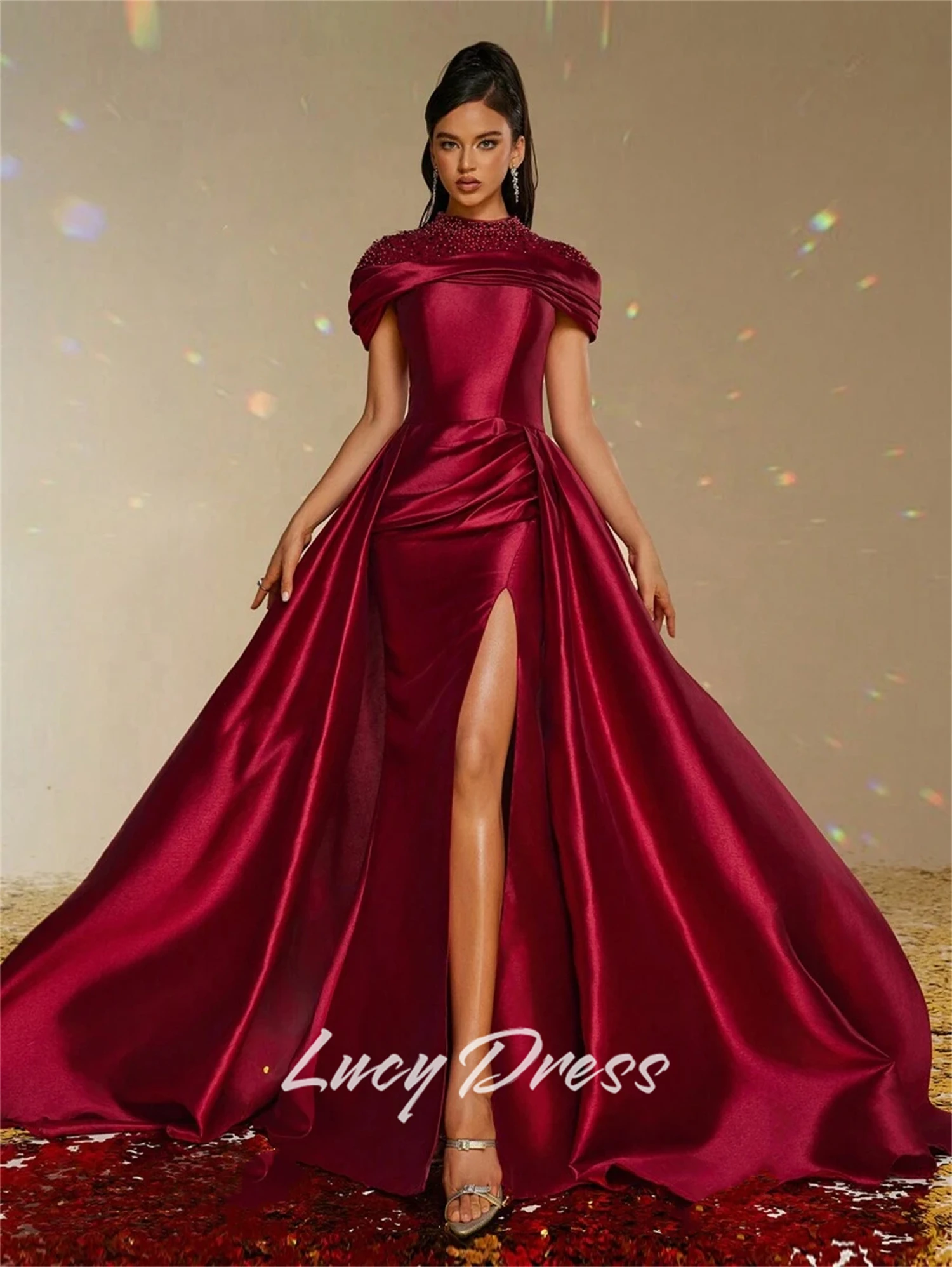 

Lucy Customized Party Dress Sharon Happy Evening Dresses Woman Elegant Special Occasion Dress Summer Dresses 2025 Promdress Prom