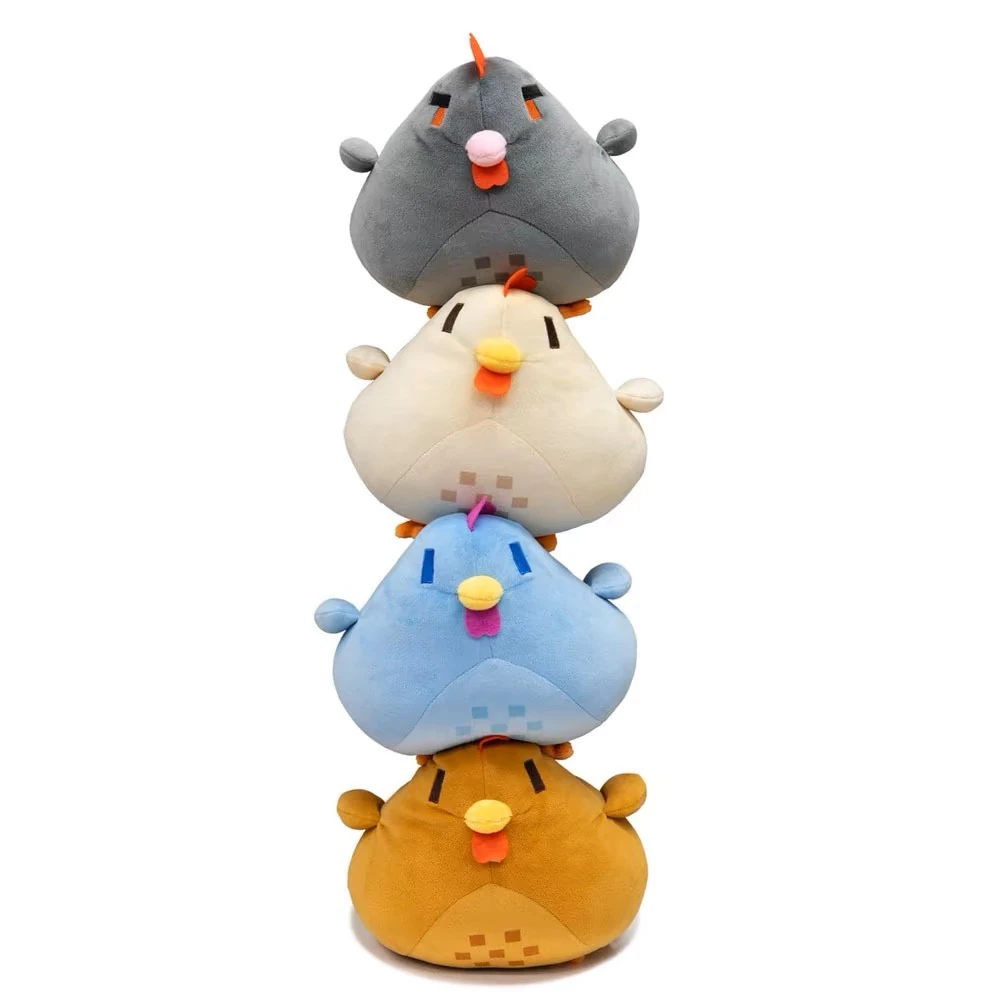 20 cm Stardew Valley pollo mela breve peluche bambola di pezza cuscino periferiche da gioco modello da collezione giocattoli per bambini regalo