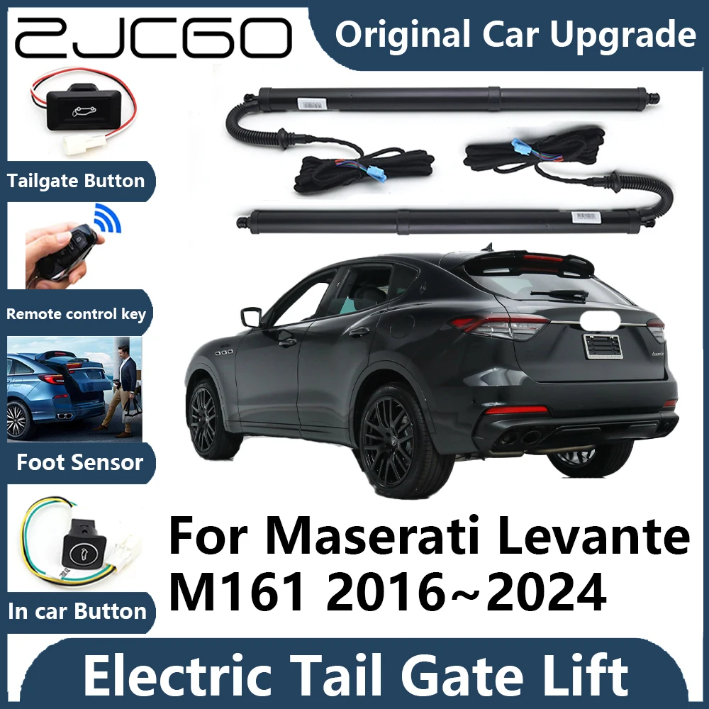 

ZJCGO For Maserati Levante M161 2016~2024 Tailgate Electric Tail Gate Lift Prop Support Vehicle Power Rear Door Liftgate Strut