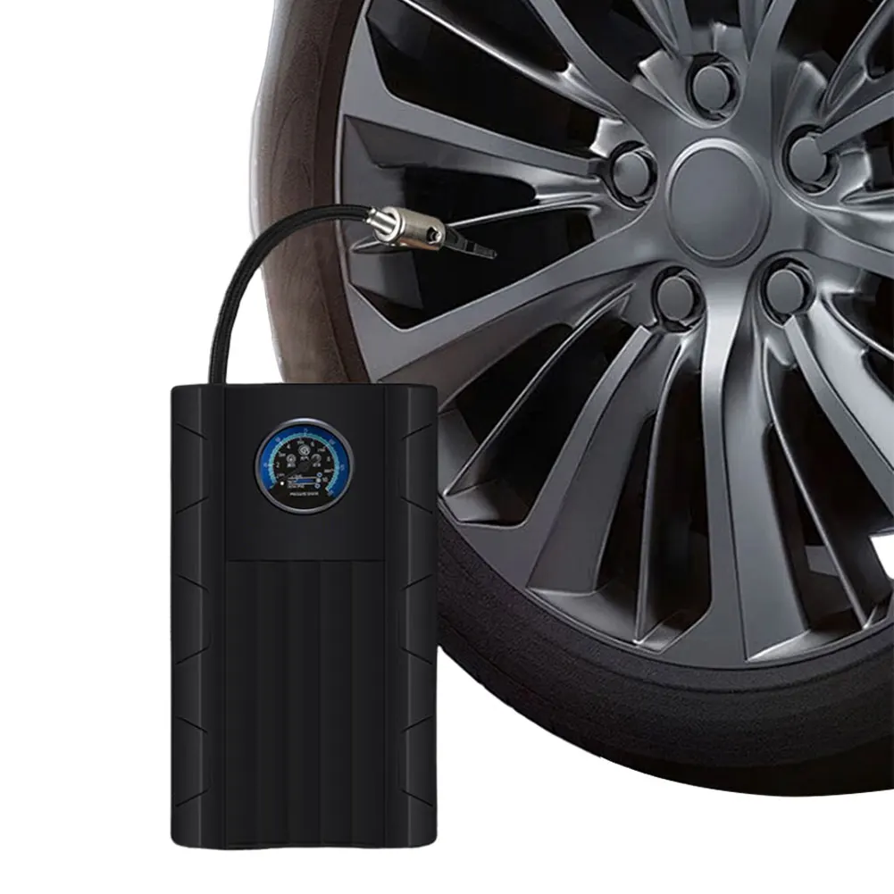 12V Smart Car Tire Air Pump Quickly Inflate Cordless Tire Pump High Precision Portable Air Pump for Car Motorcycle Bicycle Tires