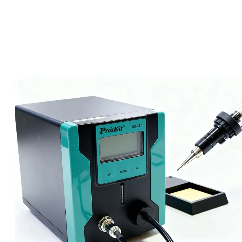 

SS-331H ESD LCD Digital Electric Desoldering Pump BGA Desoldering Suction Vacuum Solder Sucker Gun Auto Sleep 220V