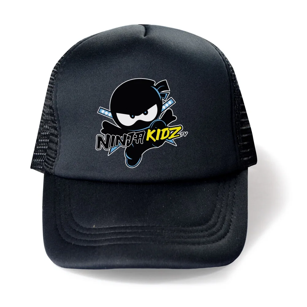 Moda crianças boné de beisebol outono primavera bebê meninos meninas chapéus dos desenhos animados snapback crianças hip hop chapéu ninja kidz sol bonés