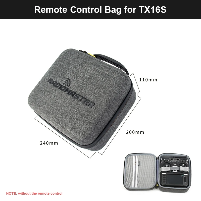 Radiomaster TX12 TX16S Universal Portable Storage Carry Bag Remote Control Transmitter Case