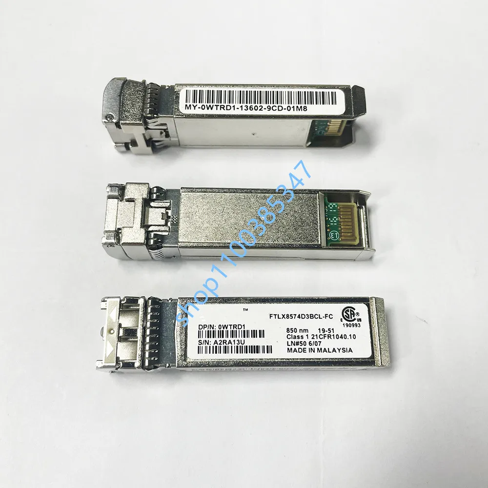 Del/sfp optische schalter 10G FTLX8574D3BCL-FC/0WTRD1/850nm 300m sr 10G/10GB transceiver/Multimode Dual Fiber Transceiver Modul