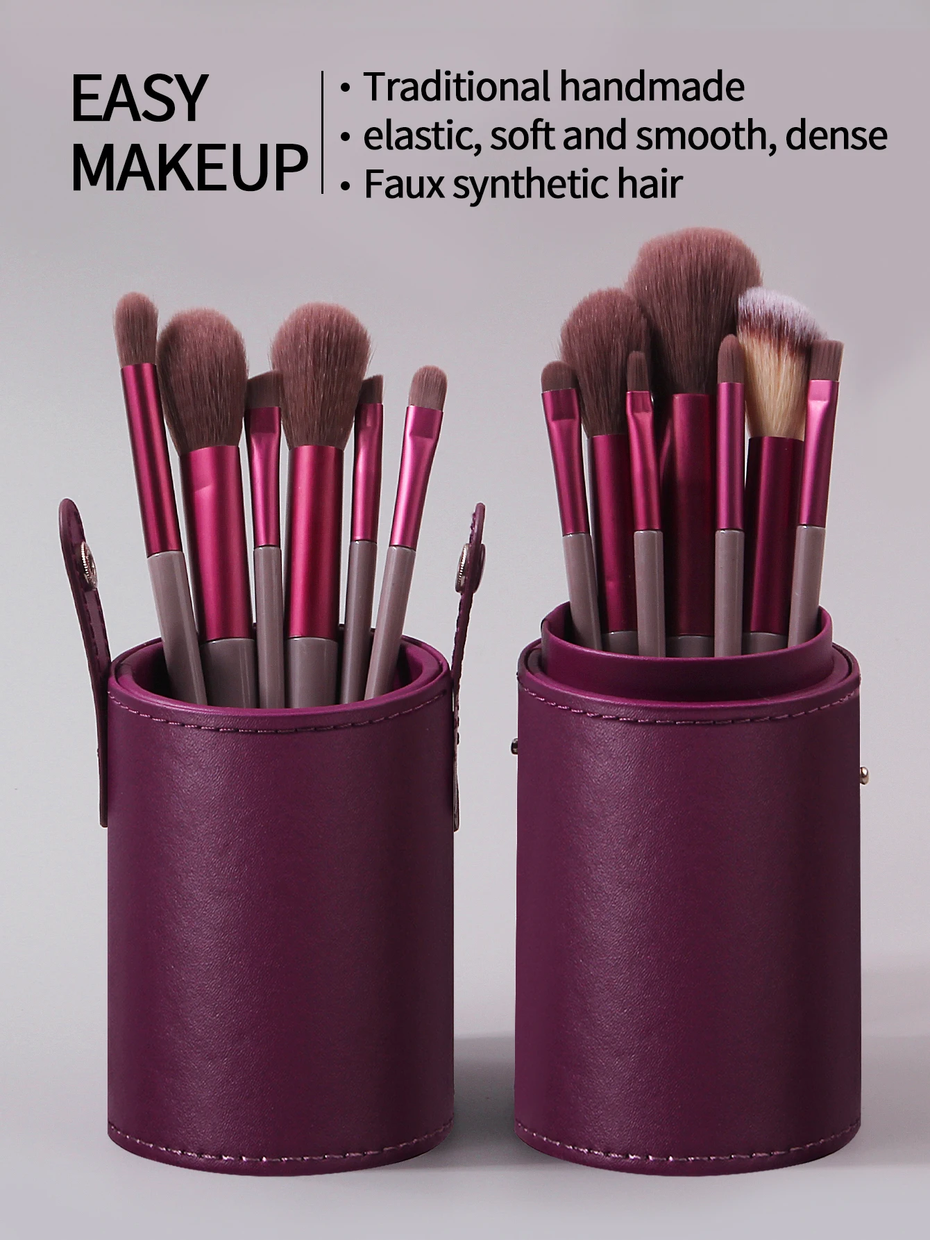 13 pezzi set di pennelli per trucco professionale fondotinta morbido e soffice ombretto correttore pennello per fard Kabuki strumento di bellezza per donna