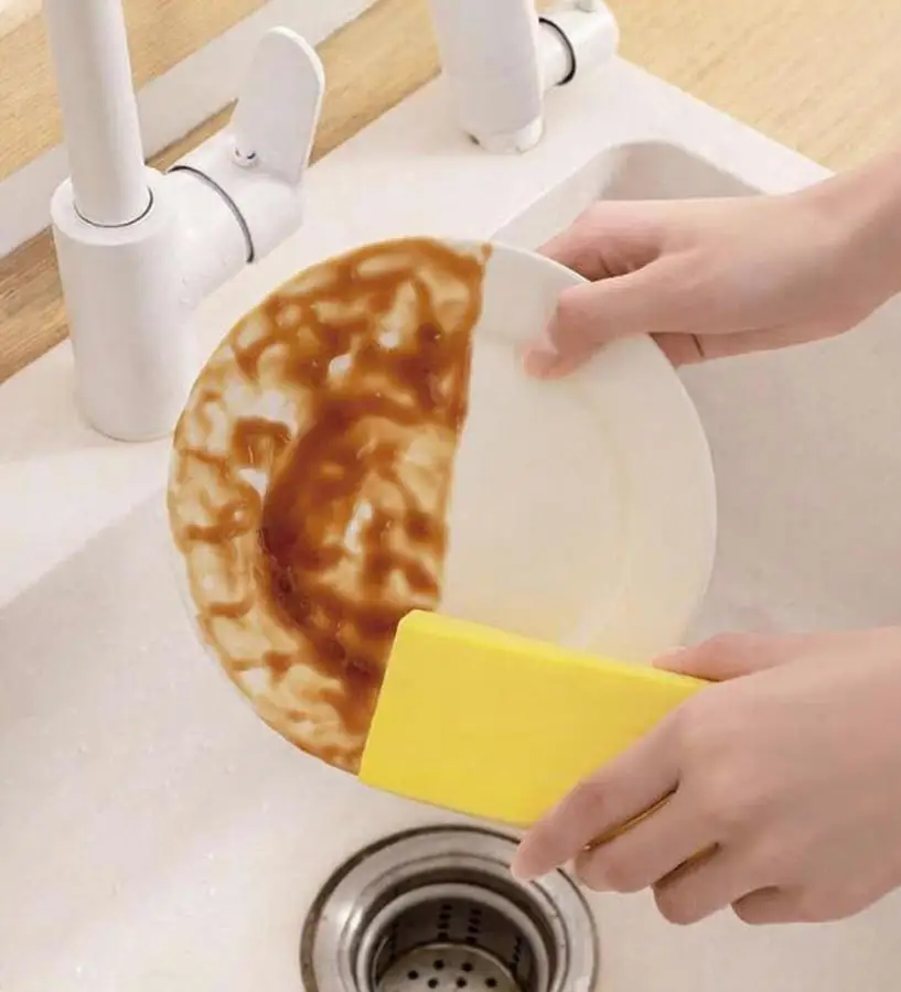 Multi-functional Cleaning Cotton Sponge - Highly Absorbent, Kitchen Sink Cleaning Essential