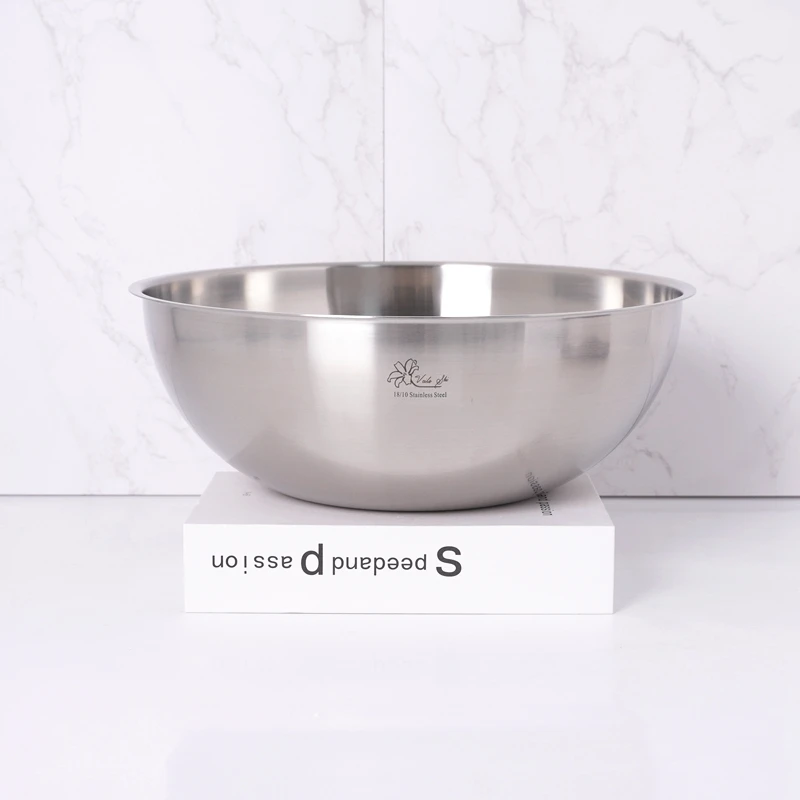 

Набор многофункциональных круглых мисок Viles 80 из нержавеющей стали для дома: для смешивания салатов, выпечки и других целей, китайские столовые приборы