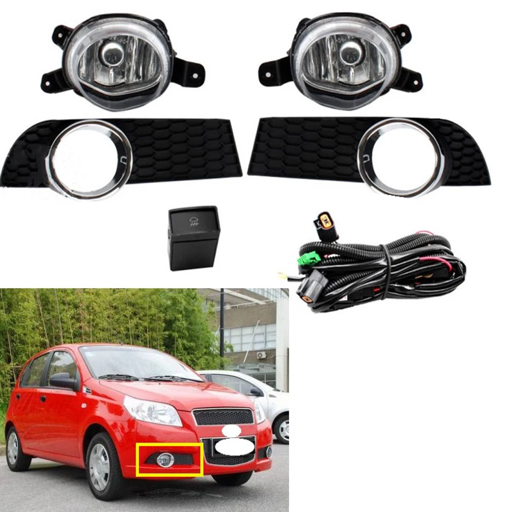 

Lofty Richy For Chevrolet Aveo 2009 2010 2011 H3 Harness Set Front Bumper Fog Lamp Fog Light Upgrade Modification Set