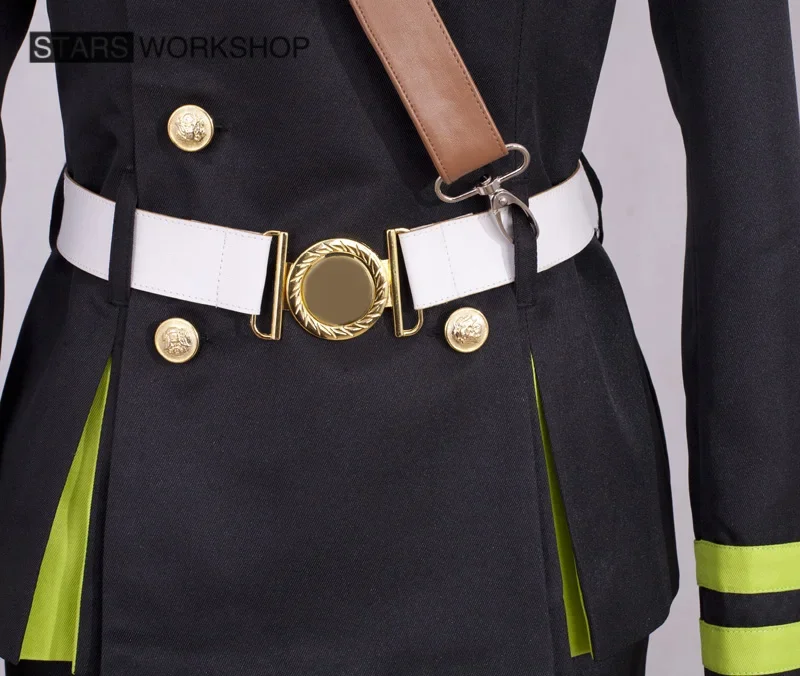 

Костюм для косплея Юичиро Хякуя, аниме-фильм «Серафим» (Owari no Seraph), роскошная военная форма, костюм для Хэллоуина, карнавала, вечеринки