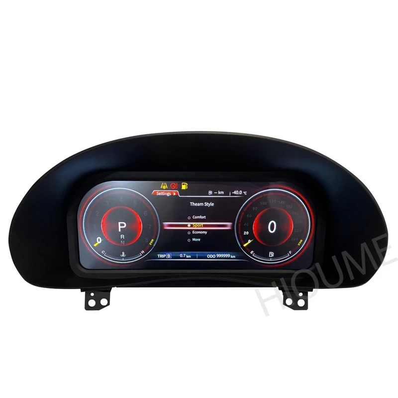 Nieuwe Auto LCD Instrumentenpaneel Retrofit Multimedia Digitale Dashboard voor Toyota Corolla 2014-2017 Head-up Display Meters