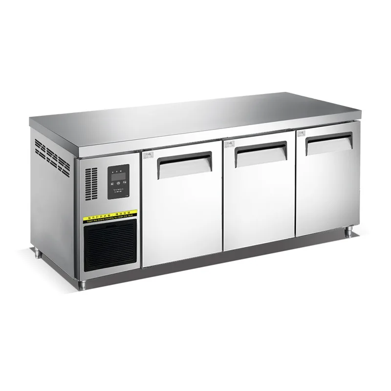 

Commercial, drawer, refrigerated, frozen, horizontal, workbench, air-cooled