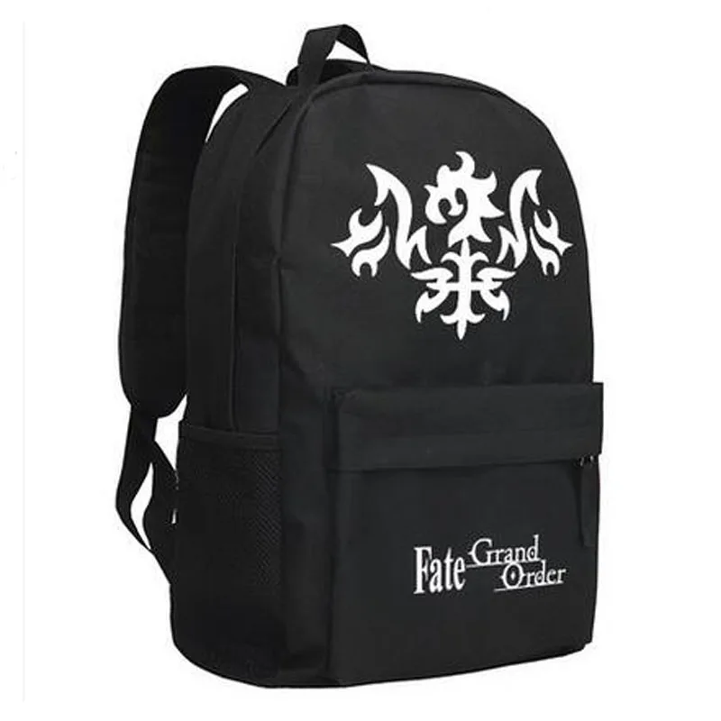 

Anime FGO bags grand order Alter Cosplay Backpack cartoon Oxford School Bag Unisex