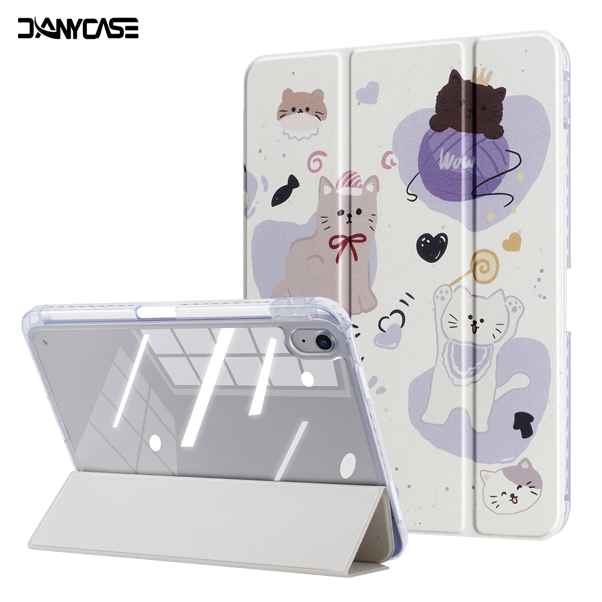 

Для iPad 11th A16 Pro Air 13 11 M3 M2 M4 Funda Cover Для iPad 2025 12.9' 9 8 7 6 5 4 10 Th Mini 7 6 Магнитный съемный чехол