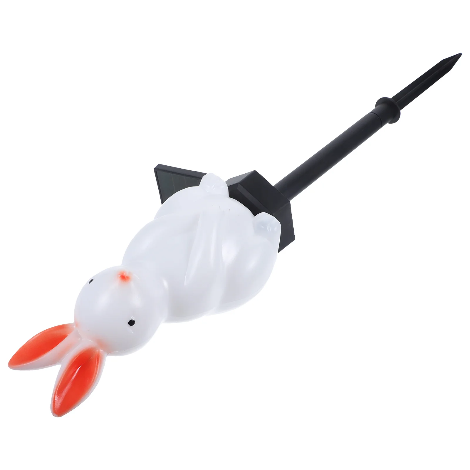 

Solar Rabbit Light Ground Plug Outdoor Decor White Easter Yard Lights Waterproof LED Garden Lamp Solar Powered Rabbit Shaped