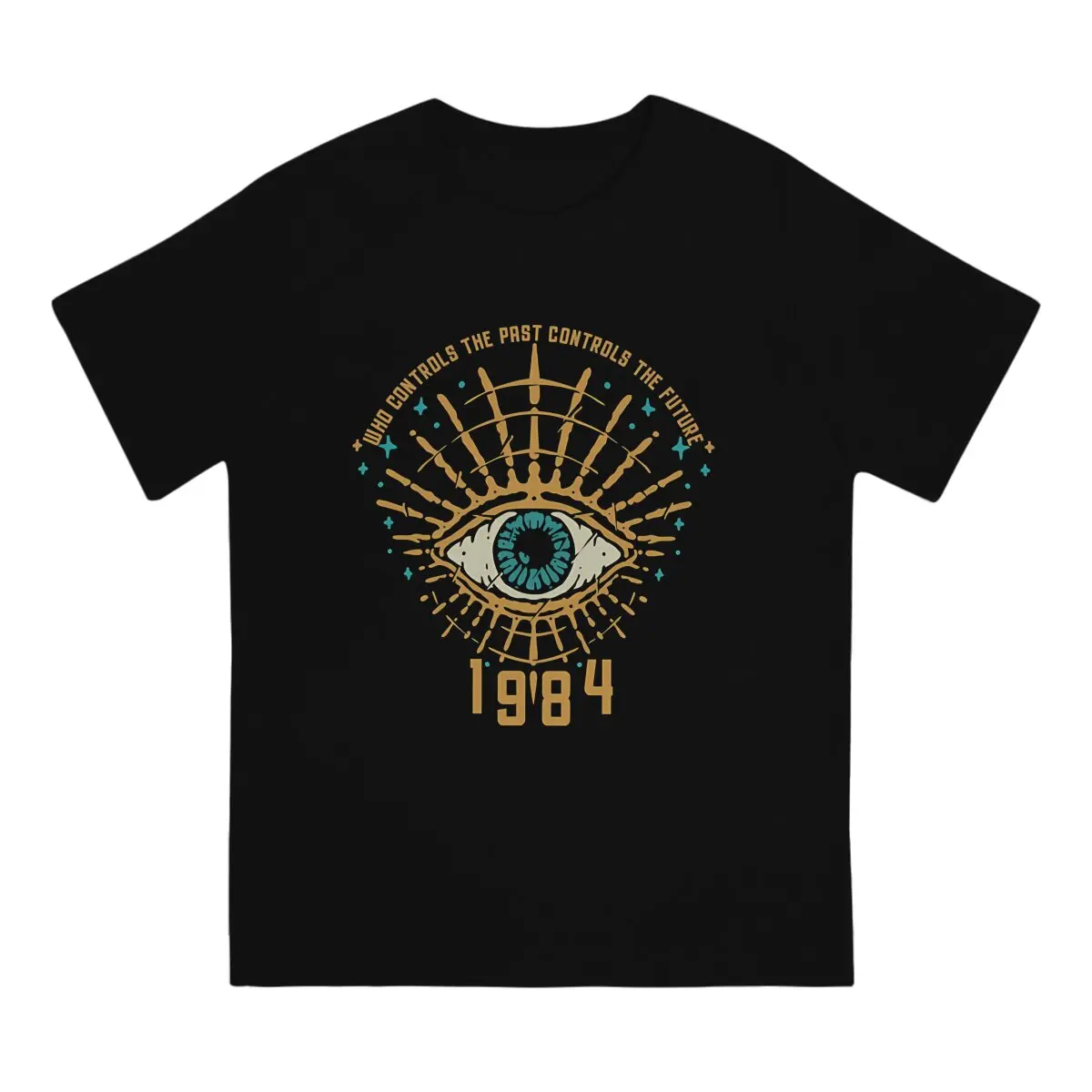 George Orwell Man TShirt 1984 Control The Future Distinctive T Shirt Original Sweatshirts New Trend