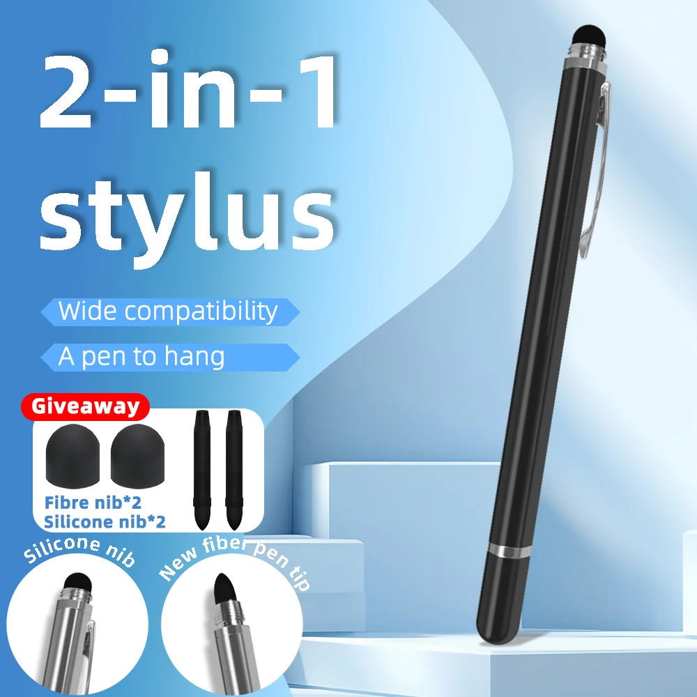 Metal Universal Capacitive Stylus Pen For Android Phone and Tablet  For iPhone Pen