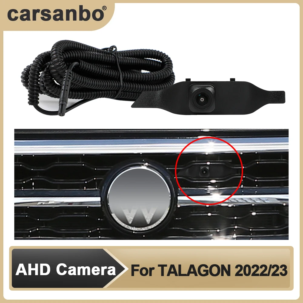 

Car AHD Front View OEM Camera HD Night Vision Fisheye 150° Camera for VW 2022/2023 TALAGON Parking Monitoring System