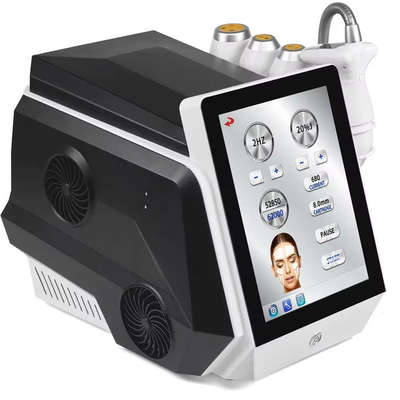 Nieuwe Technologie Pijnloos Ijs Ultrassom 62000 Tiros Vmax Smas Elevador Skintranging En Rimpel Máquina Verwijderen