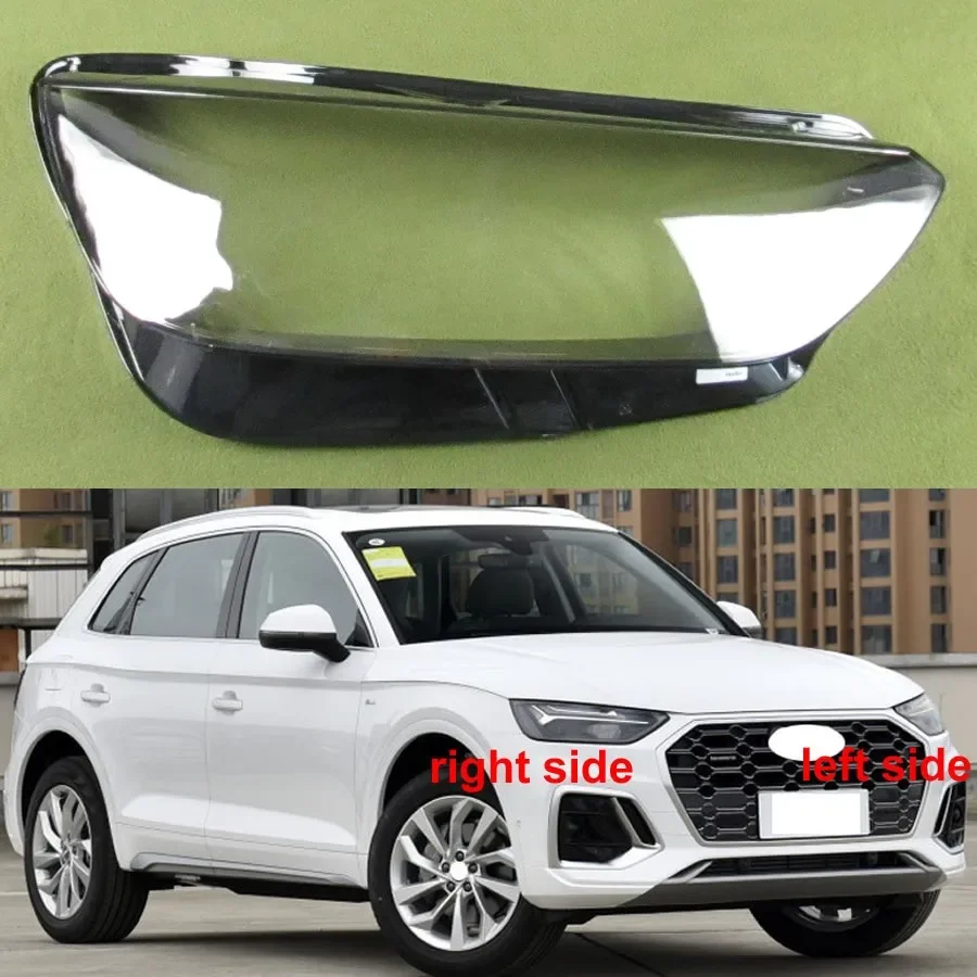 Headlamp Cover Transparent Lamp Shade Headlight Shell Lens Plexiglass Replace Original Lampshade For Audi Q5 Q5L 2021 2022