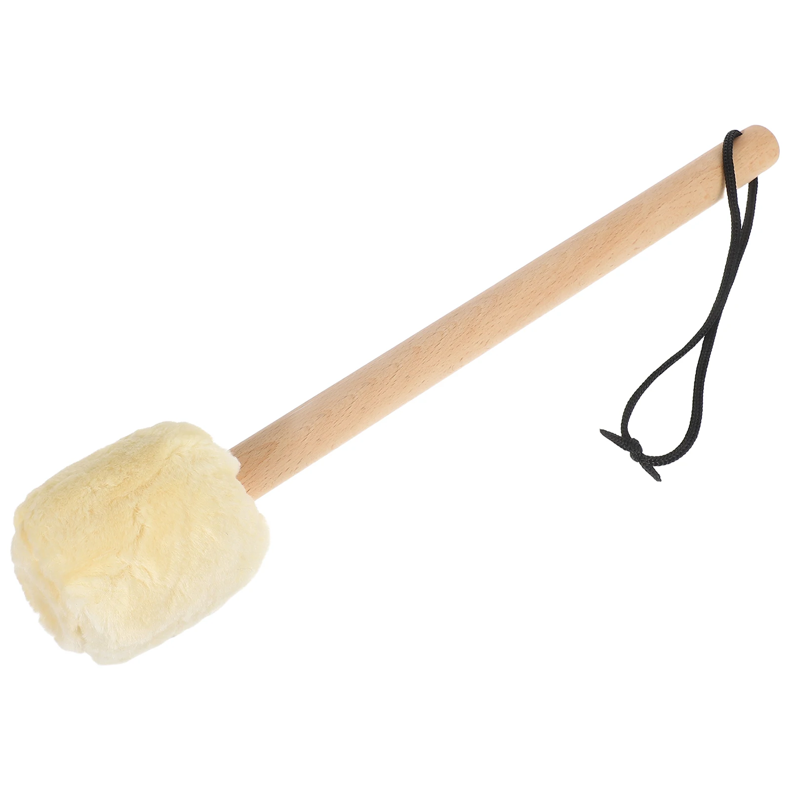 

Bass Drumstick Head Wood Handle Non Skid Light Portable Teaching Percussion Instrument Stage Performance Daily Practice