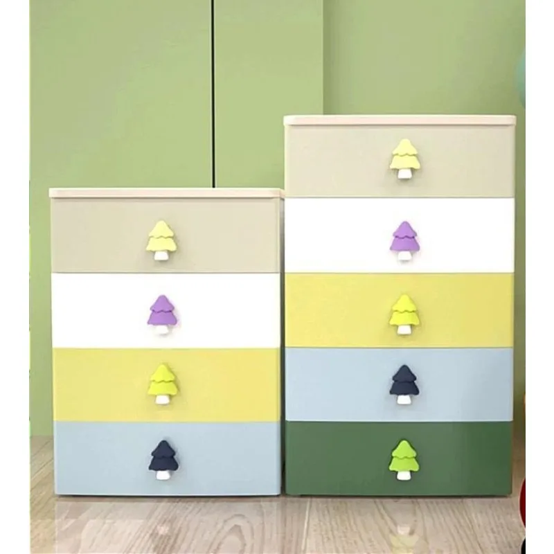 storage cabinet, colored forest locker, drawer-type living room generous cabinet, bedroom bedside table free installation