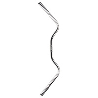 U-Shaped Stainless Steel Bike Handlebar Retro Outdoor Mountain Cycling Replacement Strong Durable Handlebar Bike Seat Post