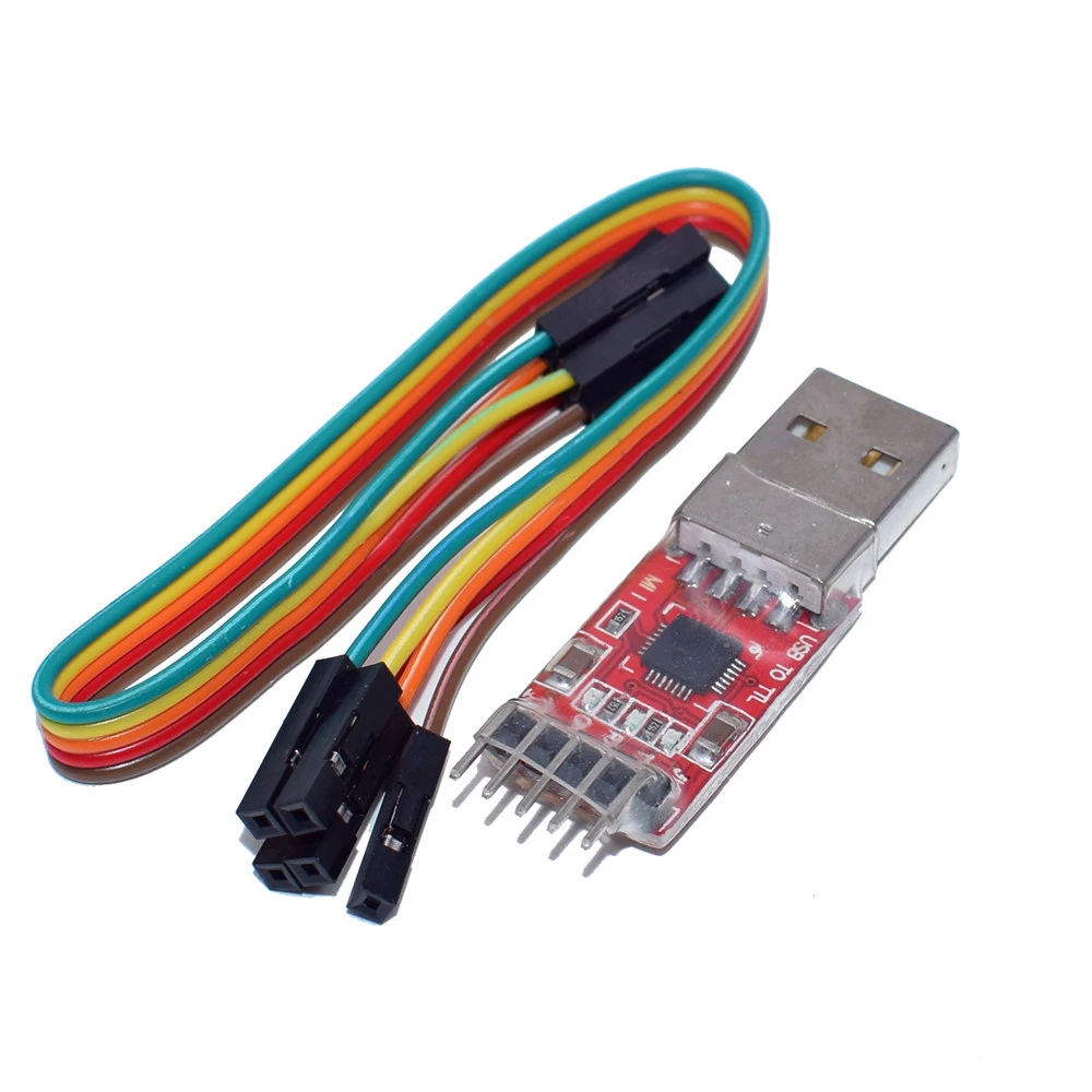 2 units/pack for arduino CP2102 module USB to TTL serial UART For STC download cable PL2303 Super Brush line with cable