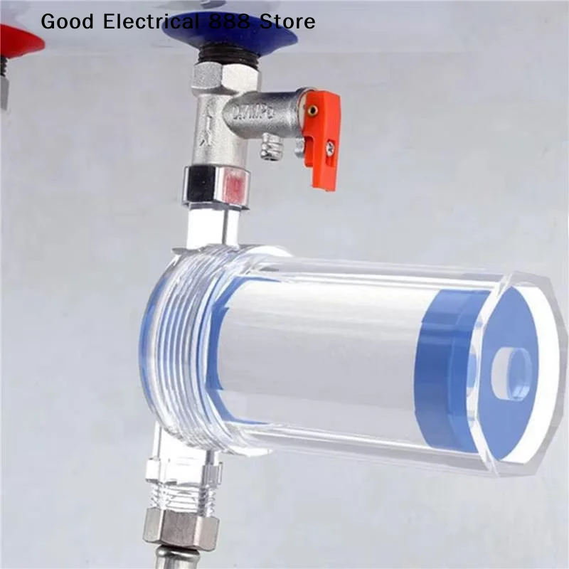 【G】Universal Water Pipe Filter PP Cotton Shower Bath Sprayer Strainer Faucet Water Heater Purification Kitchen Bathroom Fittings