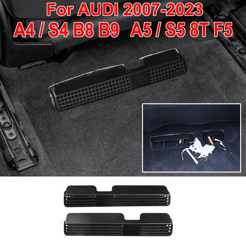 

Car Air Vent Cover Grille For AUDI A4 B8 B9 Avant Allroad S4 S5 A5 8T Rear Seat Outlet Interior Accessories