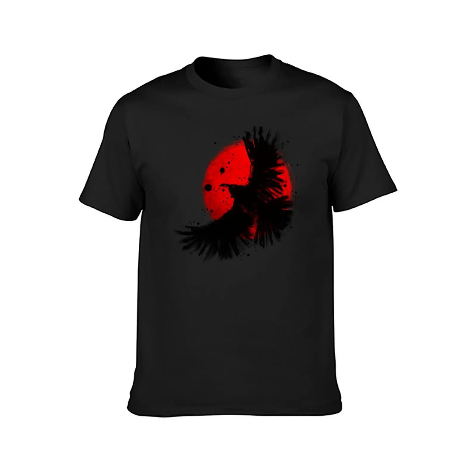 Dark Crow T-Shirt oversized blanks mens vintage t shirts