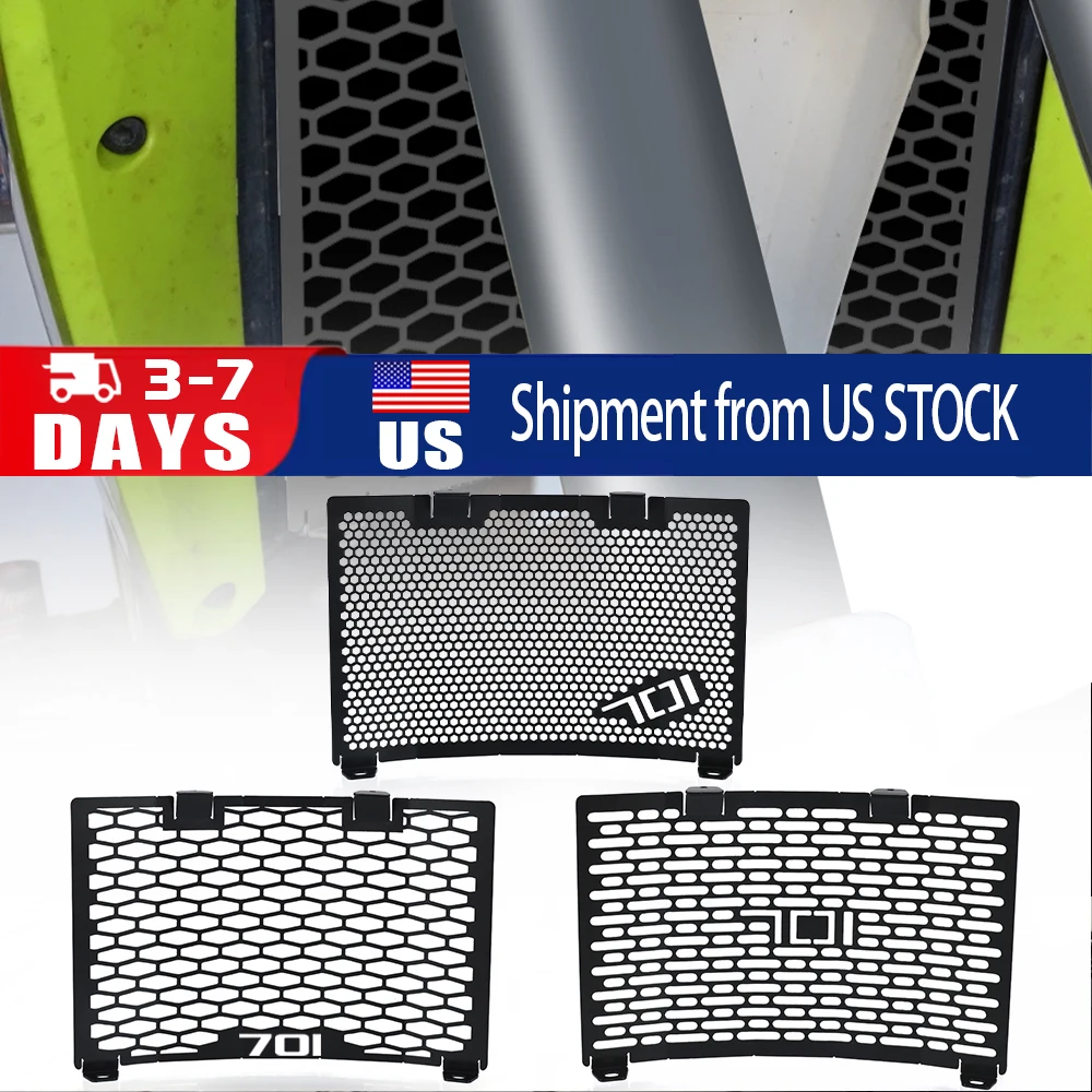 

2024 ДЛЯ Husqvarna 701 Enduro 701 Supermoto 701ENDURO 2016-2022 2021 2020 2019 решетка радиатора мотоцикла защитная крышка