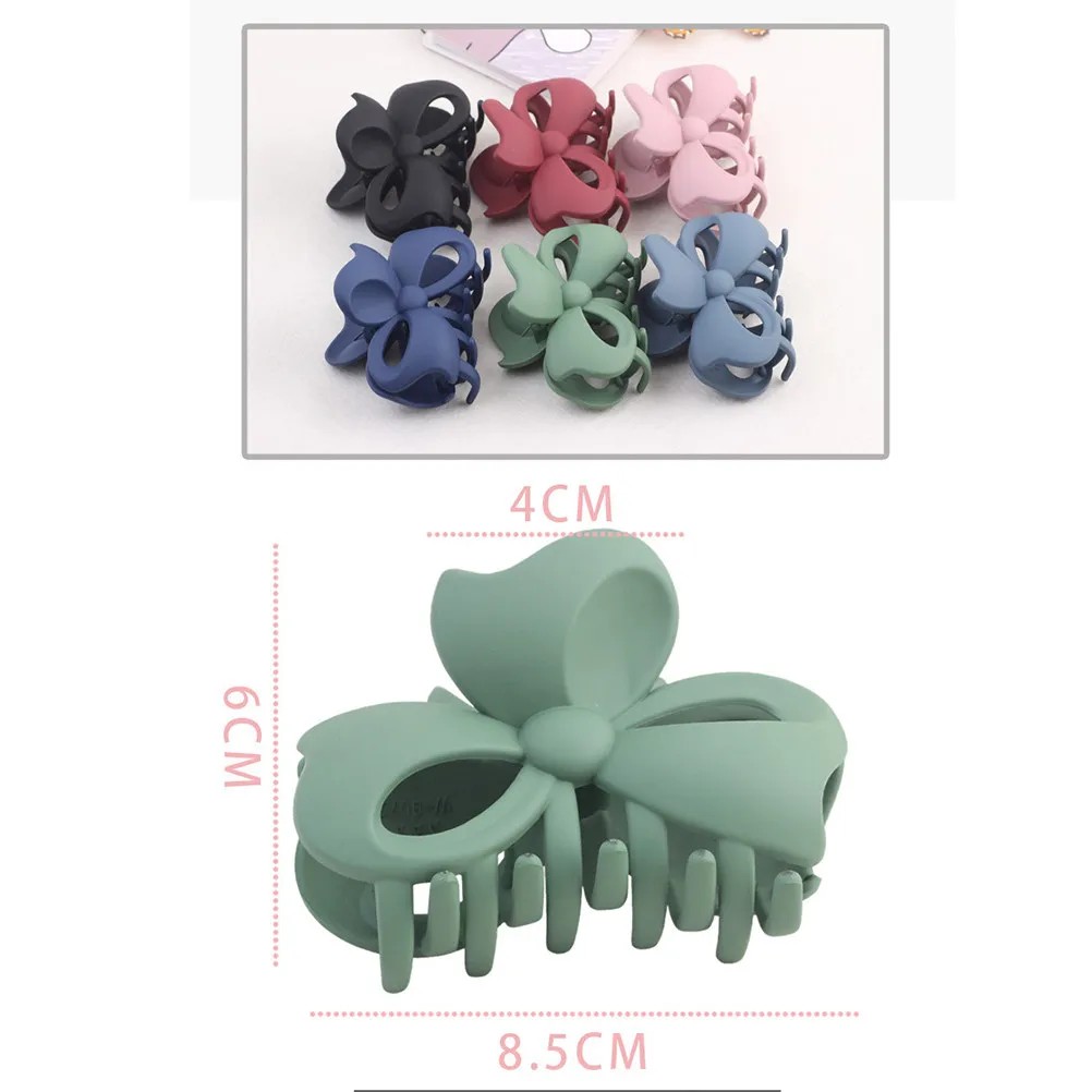 5Pcs Acrylic Hair Claws Clips Fashionable Hairpins for Women Embellish Hairstyle Achieve Elegant Charm Daily Bath Shower