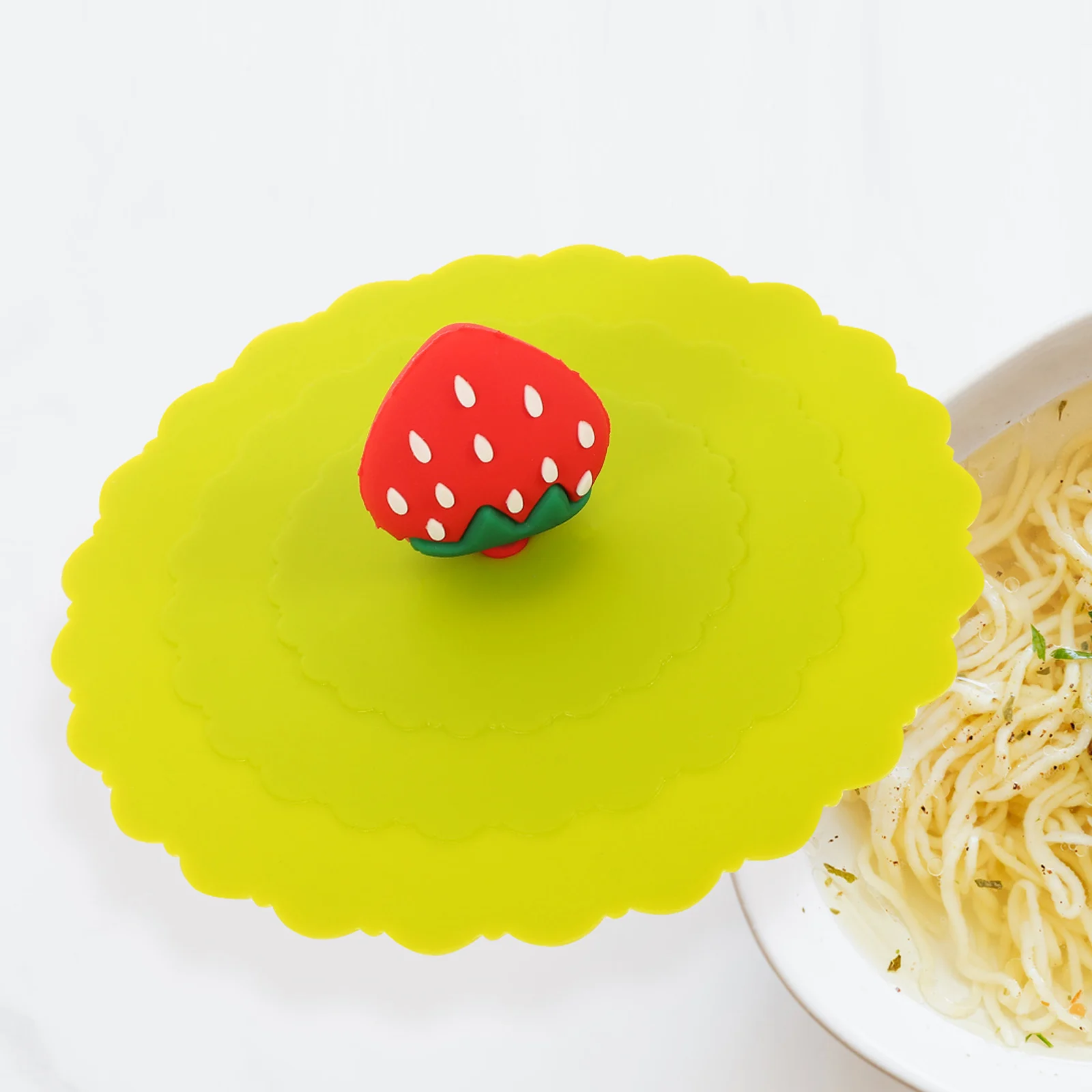 

8Pcs Silicone Cup Lids Flexible Wave-Design Mug Covers Anti-Dust Adorable Universal Drink Covers