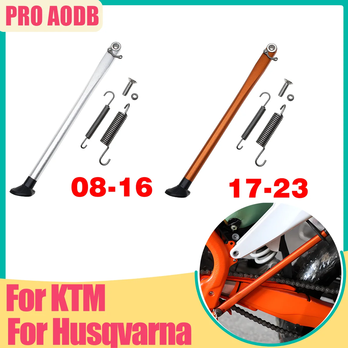 

For Husqvarna KTM Parking Side Stand Kickstand 250 300 350 400 450 500 530 XC XCW XCF XCFW EXC EXC EXCF Six Days