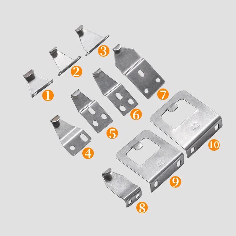 

4PCS Aluminum Alloy Door And Window Lock Buckle Plastic Steel Sliding Window Stainless Steel Lock Hook Buckle Accessories