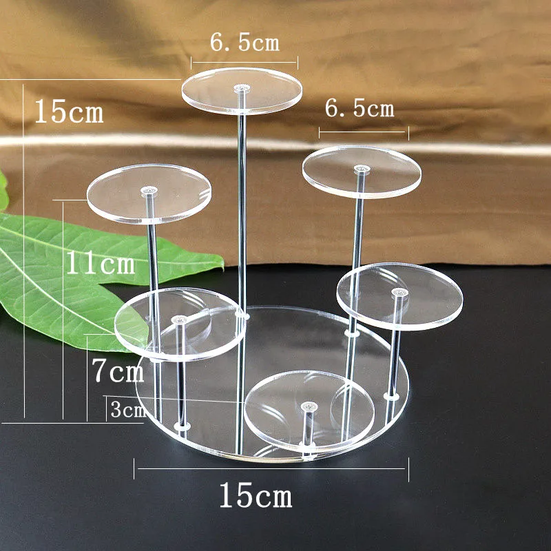 Acryl Blind Doos Plank Actiefiguren Display Case Model Speelgoed Pop Organizer Cosmetica Make-Up Parfum Stand Ring Rack houder