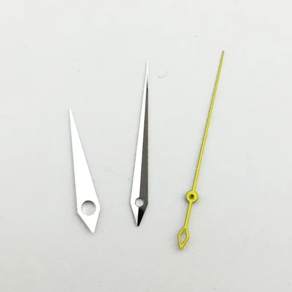 기계식 무브먼트 옐로우 실버 로즈 골드 블루 중고 시계 포인터 액세서리, NH35, NH36, 4R