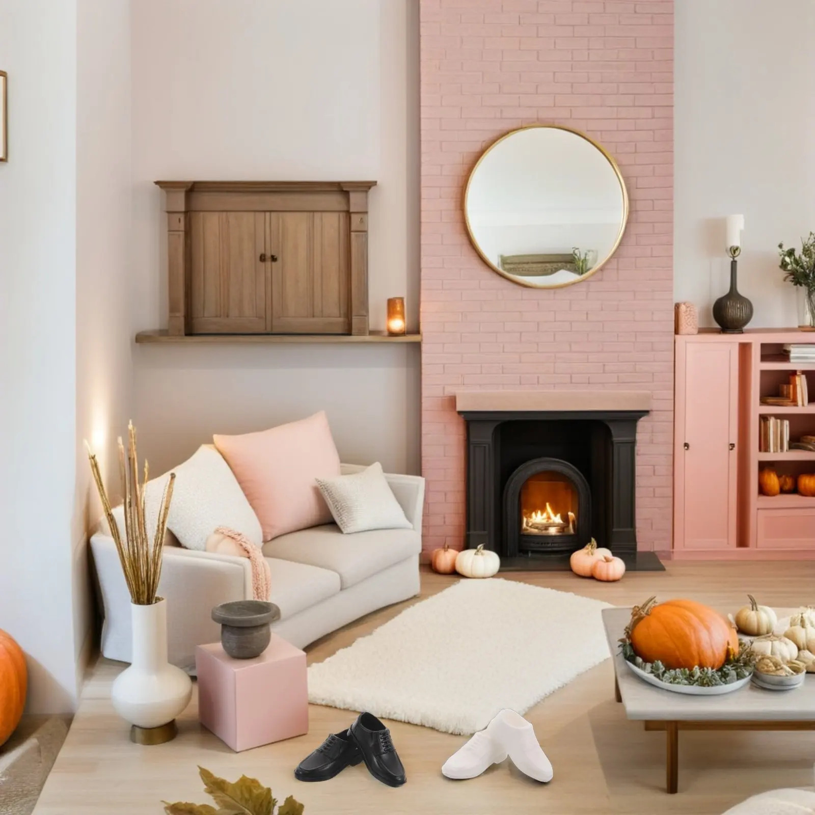 Chaussures miniatures noires de style Prince, 40 pièces, pour garçon de 11 pouces, accessoires de déguisement, bottes décoratives de simulation