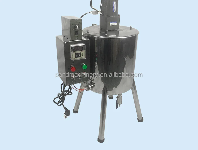 Stainless steel liquid mixing heating tank /chemical food blending machine tank with agitator