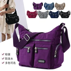 Borsa a tracolla da donna borsa da viaggio femminile in Nylon borsa a tracolla da donna borsa a tracolla leggera borsa in tessuto resistente all'usura di alta qualità