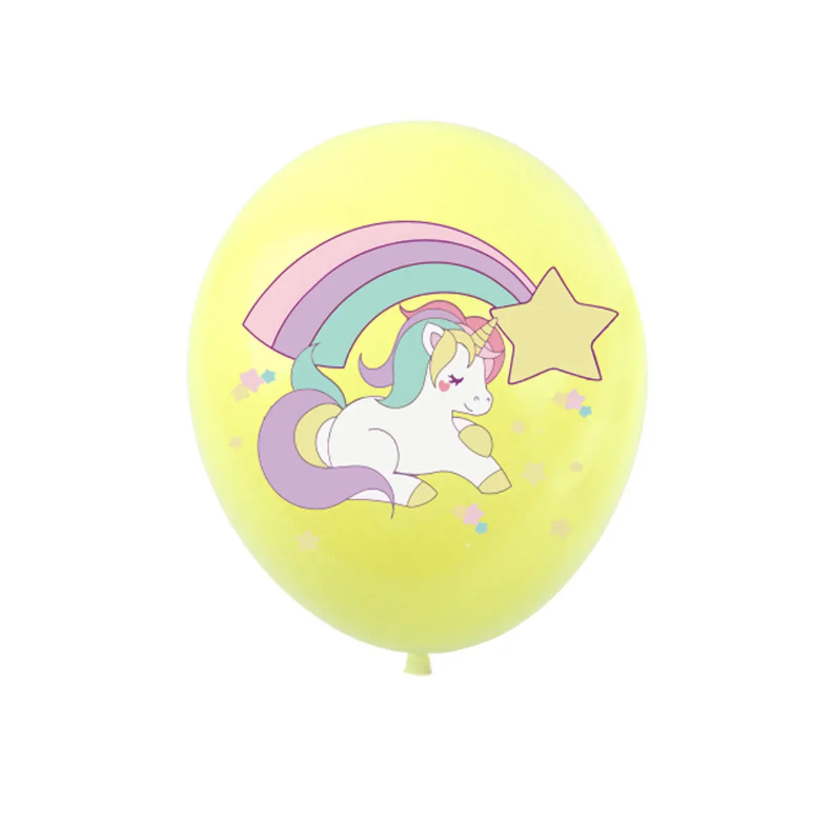 Balony jednorożec zaopatrzenie firm balon lateksowy dla dzieci kreskówka zwierzęcy koń pływający globus Baby Shower dekoracje na imprezę urodzinową — zdjęcie 4