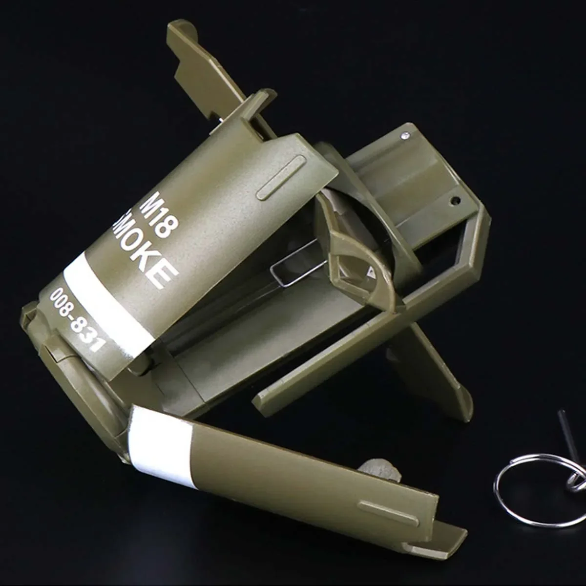 لعبة قنابل يدوية تكتيكية CSGO حبات مائية خارجية قنبلة يدوية Airsoft نموذج معركة لعبة رصاصات مائية BB لعب دور منافس الاستحمام #2