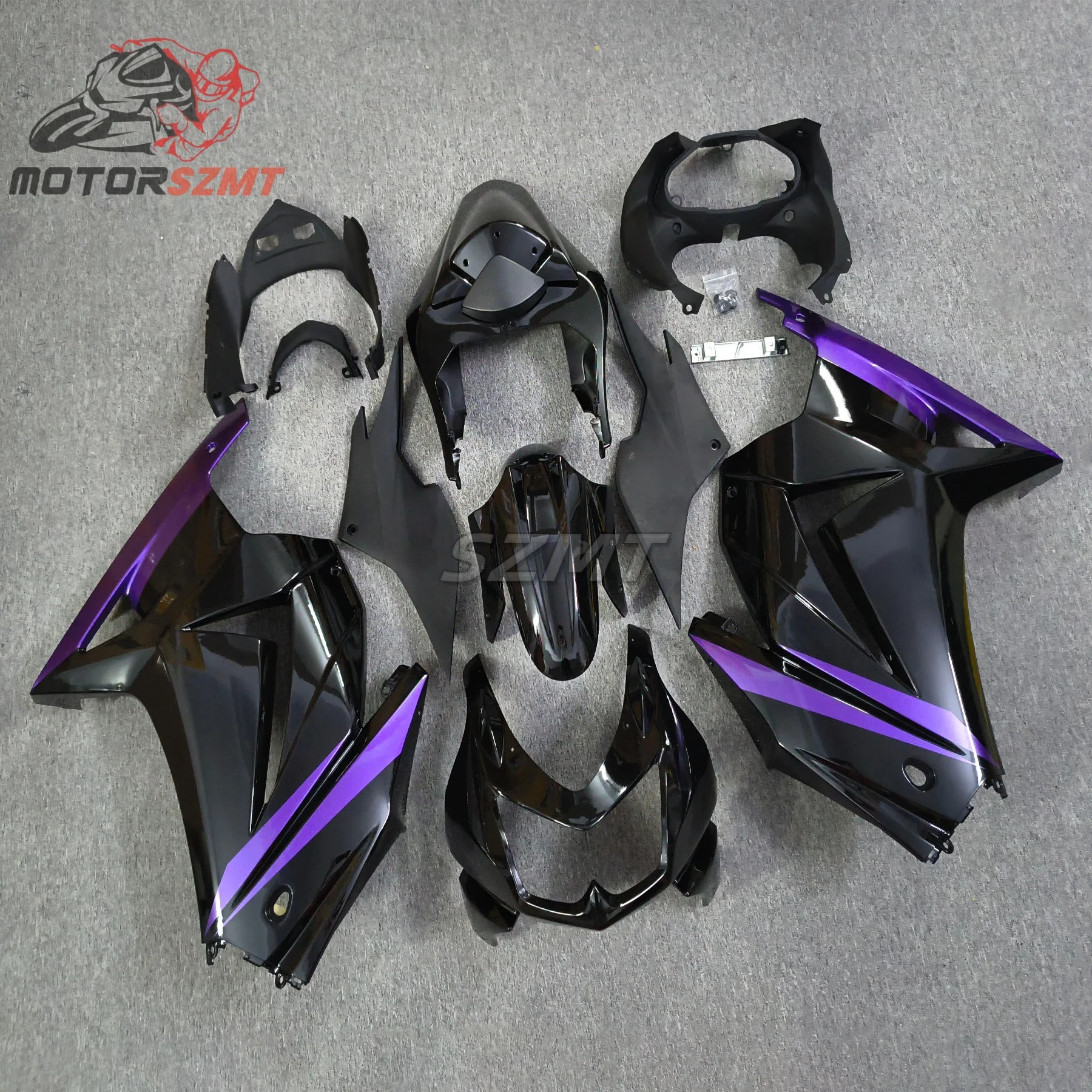 ABS Motorcycle Fairing Kit For Kawasaki Ninja250 2008 2009 2010 2011 2012 Custom Fairings Ninja EX250 250R 08-12 Bodywork Cover