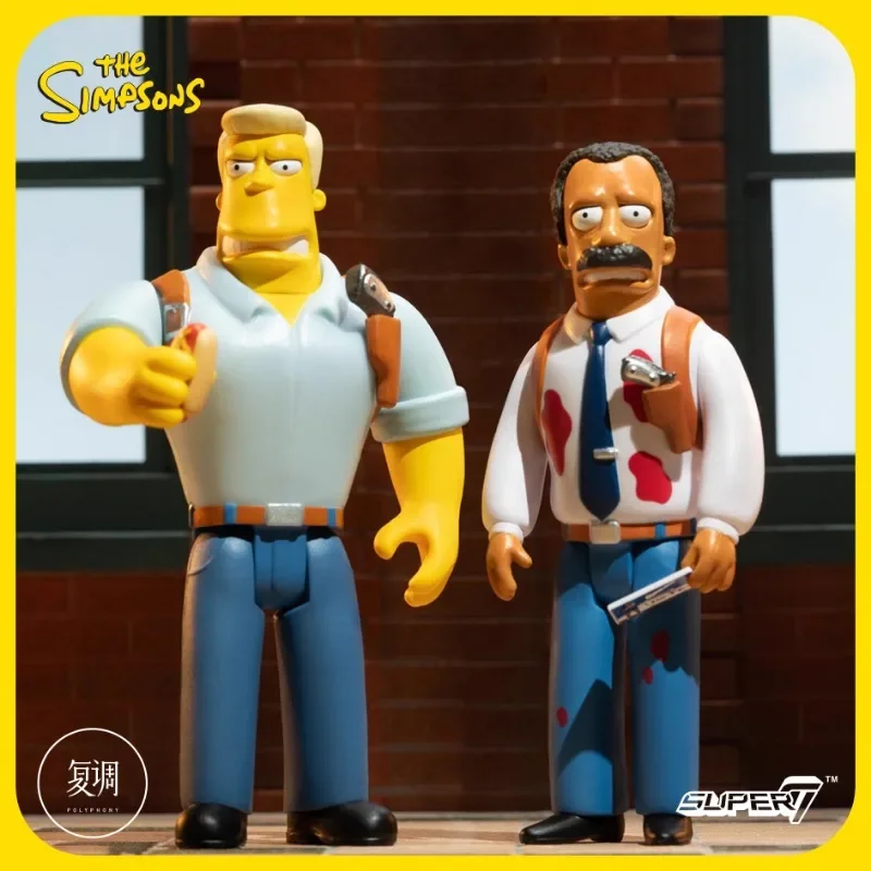 In Stock Super7 3.75 Inch Reaction Figure Mcbain Skowie Toy Collection Doll Desktop Ornament