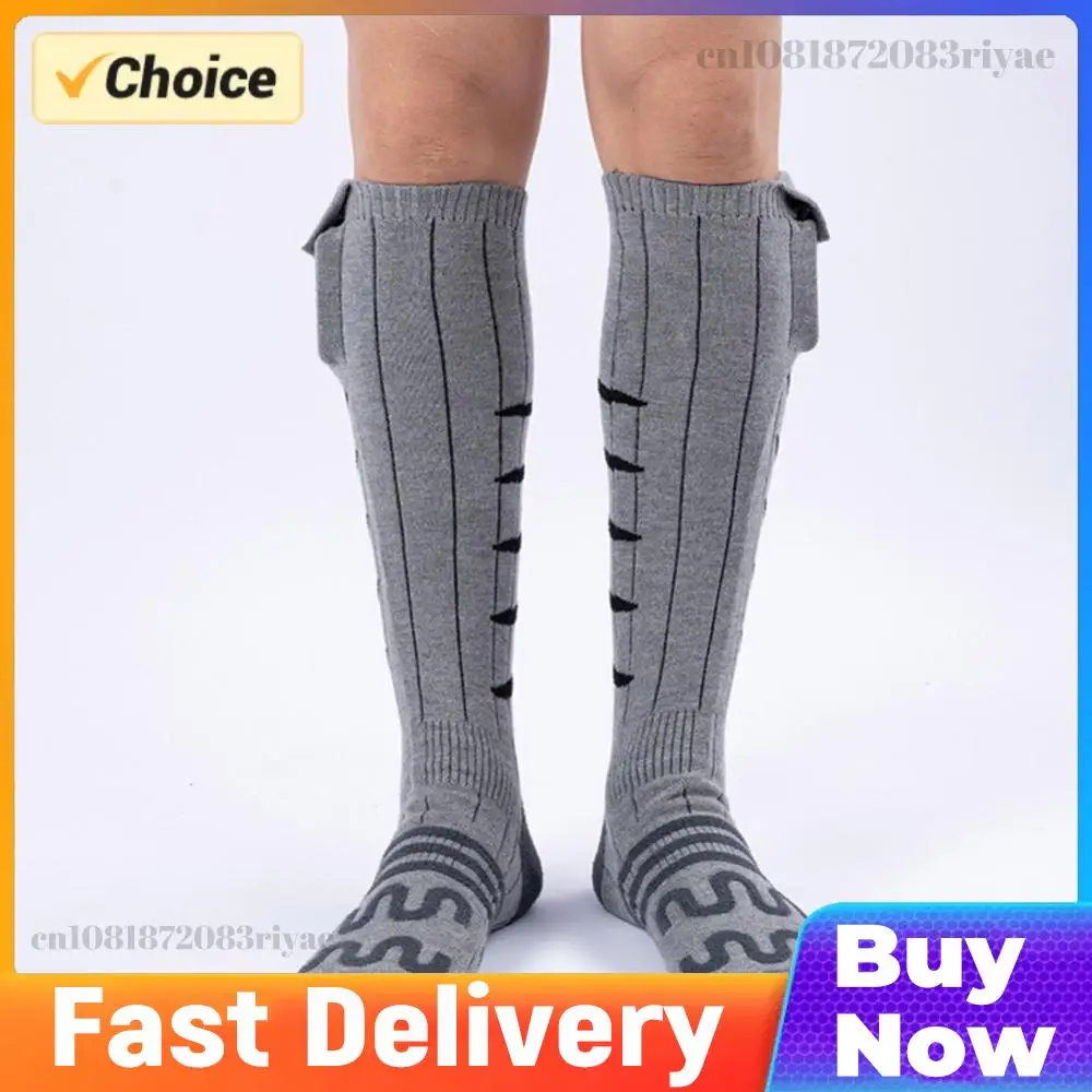 

Electric Heated Socks Cold-Proof Electric Heating Socks Fast Heating Winter Warm Thermal Socks for Outdoor Skiing Hiking