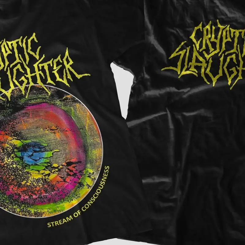 Cryptic Slaughter Stream Of Consciousness Vintage Band T-Shirt