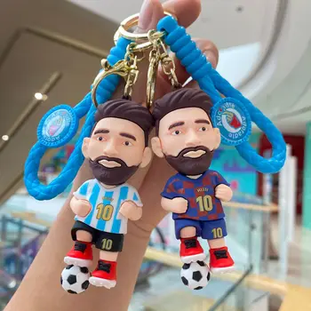 크리에이티브 MESSI 저지 키체인, 축구 선풍기 쥬얼리 애호가, 맞춤형 인기, 가방 펜던트 액세서리 선물 Best5 크리에이티브 MESSI 저지 키체인, 축구 선풍기 쥬얼리 애호가, 맞춤형 인기, 가방 펜던트 액세서리 선물 Best5