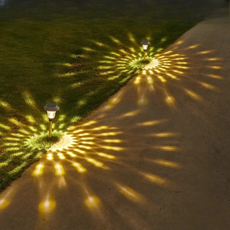 

Солнечная лампа для газона, наружное украшение, сад, сад, вилла, торшер, бытовой водонепроницаемый пейзажный пол