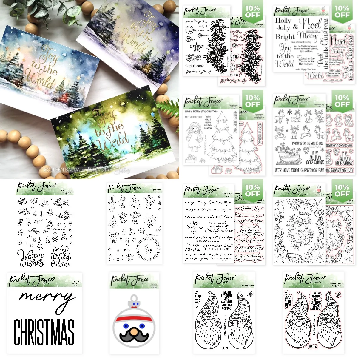 Play Stamp And Bundle Winter Blooms 2024 New September Metal Cutting Dies Stamps Stencil For Diy Scrapbooking Crafts Maker